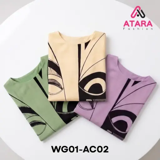 Code002 - လက်ပြတ် ဂါဝန်-ဖဲပန်းချီမျက်နှာ-ဝါးချည်ကျစ်
